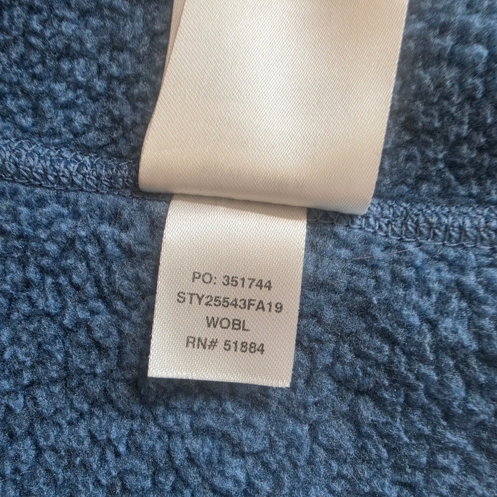 Patagonia Better Sweater Full Zip Jacket Blue Heather Fleece XS 25542 - Picture 14 of 14
